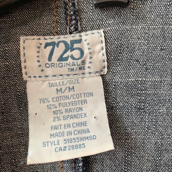 Ladies Jean coat - Picture 2 of 4